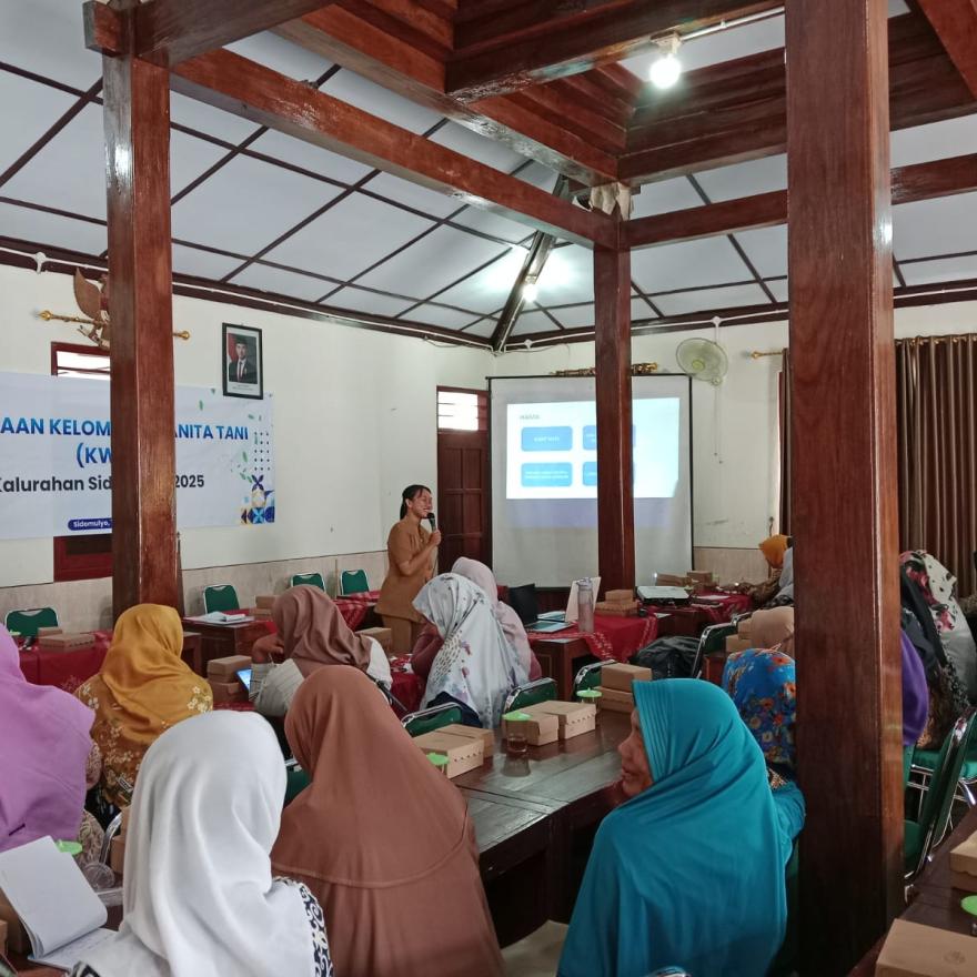Pembinaan KWT Sidomulyo